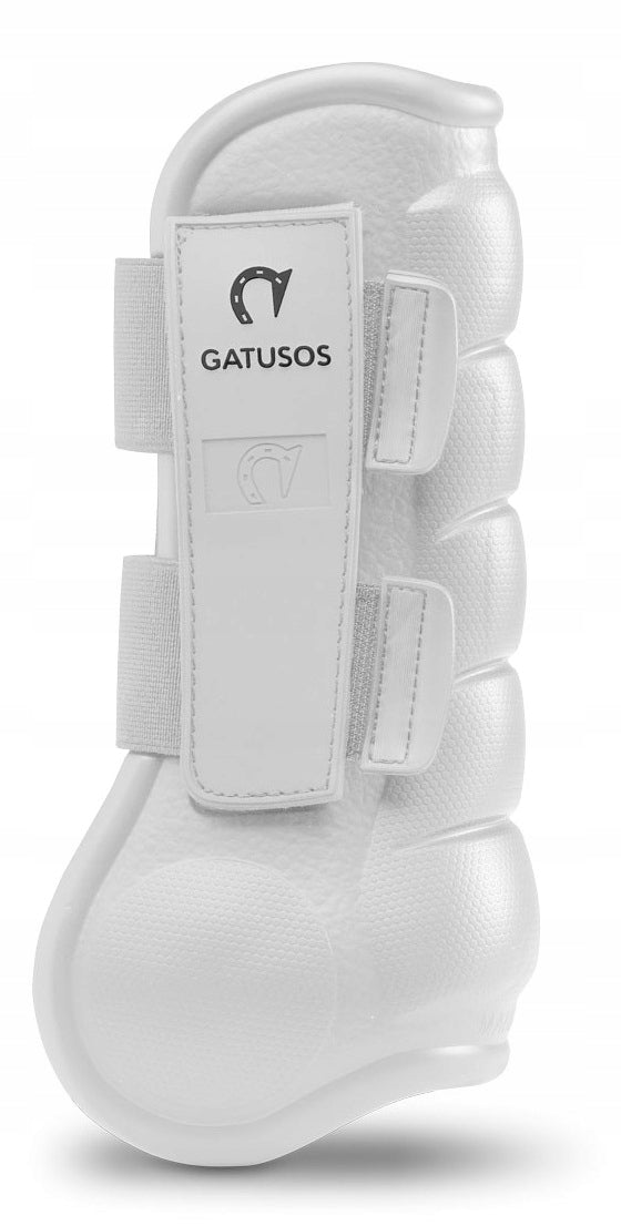 Ochraniacze skokowe GATUSOS DELUXE przody biały - Cavalo